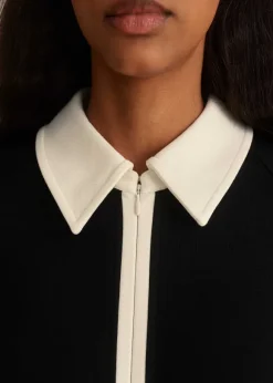 Travel Tailoring Contrast Detail Maxi Dress