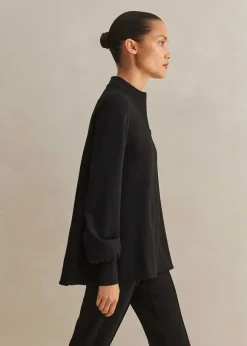 Travel Tailoring Crop Kick-Flare Trouser Co-Ord