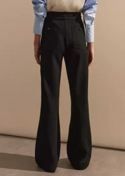 Travel Tailoring Flared Cargo Trouser