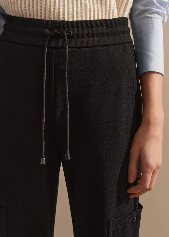 Travel Tailoring Flared Cargo Trouser