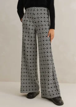 Travel Tailoring Graphic Jacquard Trouser