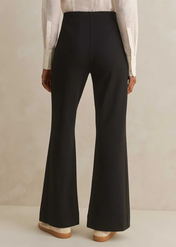 Travel Tailoring Kick Flare Short Trouser
