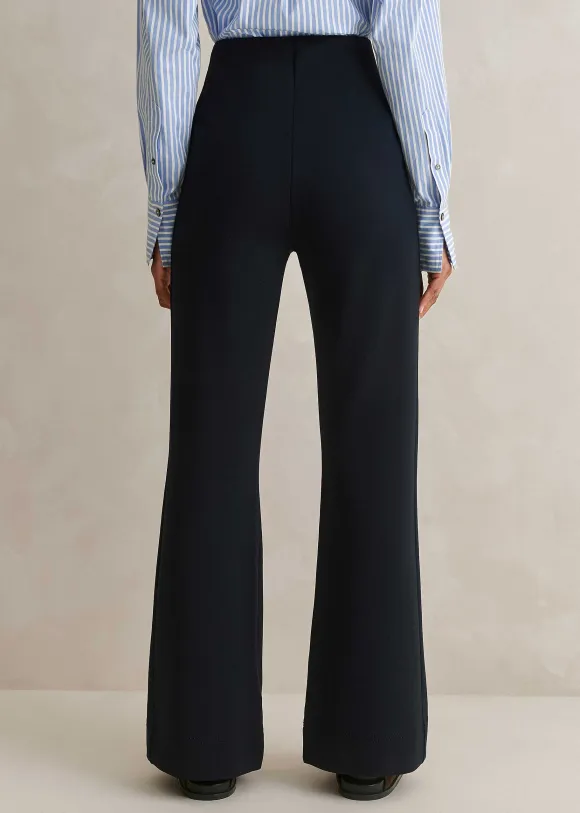 Travel Tailoring Kick Flare Short Trouser