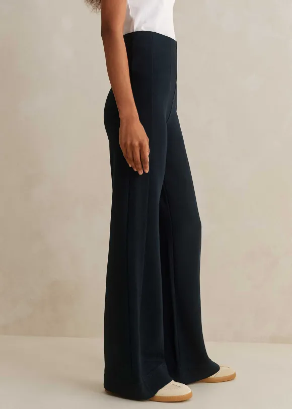 Travel Tailoring Kick Flare Trouser