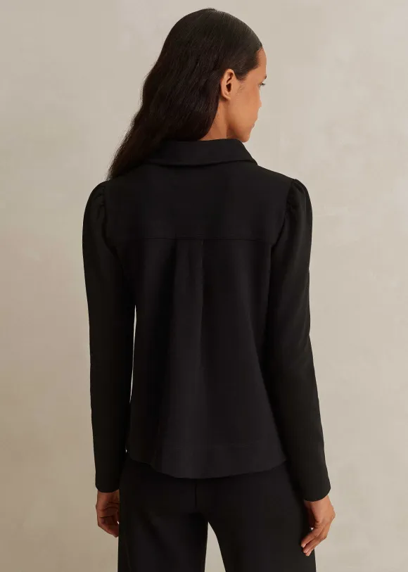 Travel Tailoring Shirt Collar Swing Top