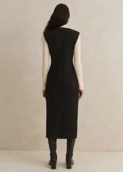 Travel Tailoring Sleeveless Pencil Dress