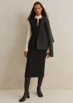 Travel Tailoring Sleeveless Pencil Dress