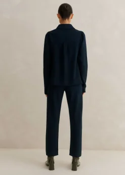 Travel Tailoring Slim-Crop Trouser + Swing Top Co-Ord
