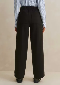 Travel Tailoring Turn-Up Straight Leg Trouser