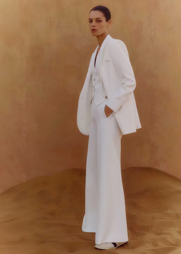 Tux Wide-Leg Trouser Three-Piece Suit