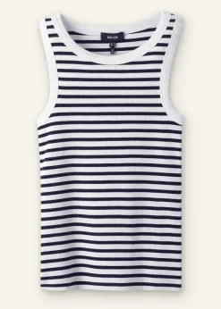 Ultimate Crew Neck Stripe Vest