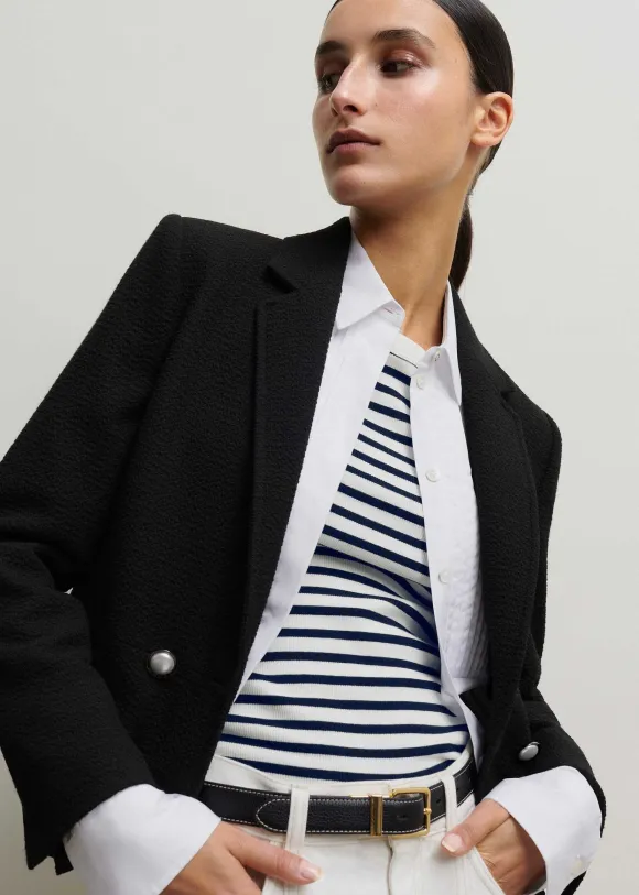 Ultimate Crew Neck Stripe Vest