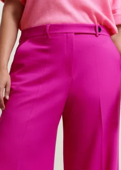 Wide-Leg Flare Trouser