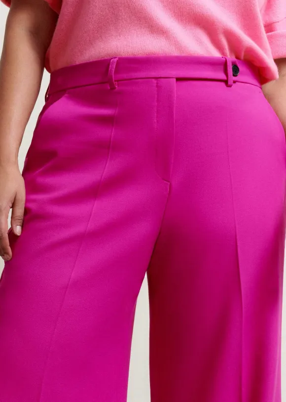 Wide-Leg Flare Trouser