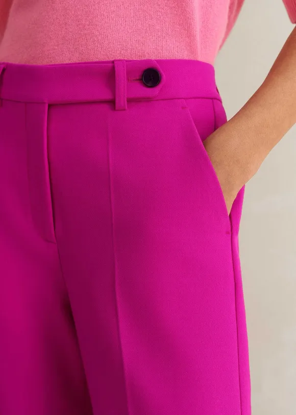 Wide-Leg Flare Trouser