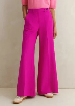 Wide-Leg Flare Trouser