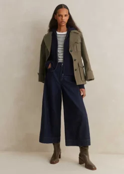 Worn In Culotte Jean